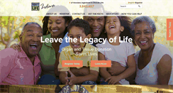 Desktop Screenshot of donatelifeindiana.org